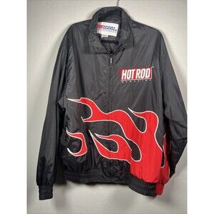 Hot Rod Flaming Hot Men’s Windbreaker  #15